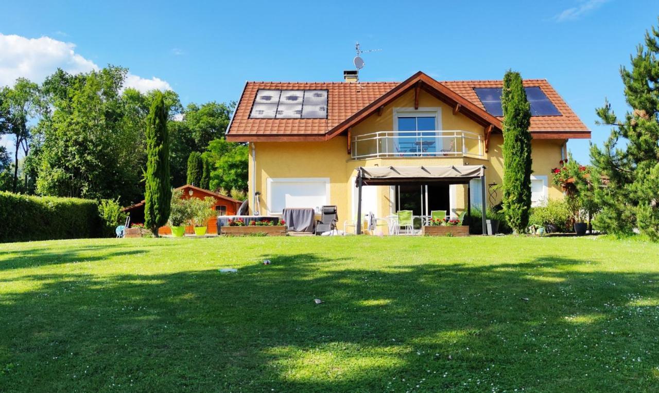 Location Chambres Le Panorama - Aeroport Geneve - Pays De Gex Chevry  Exteriör bild
